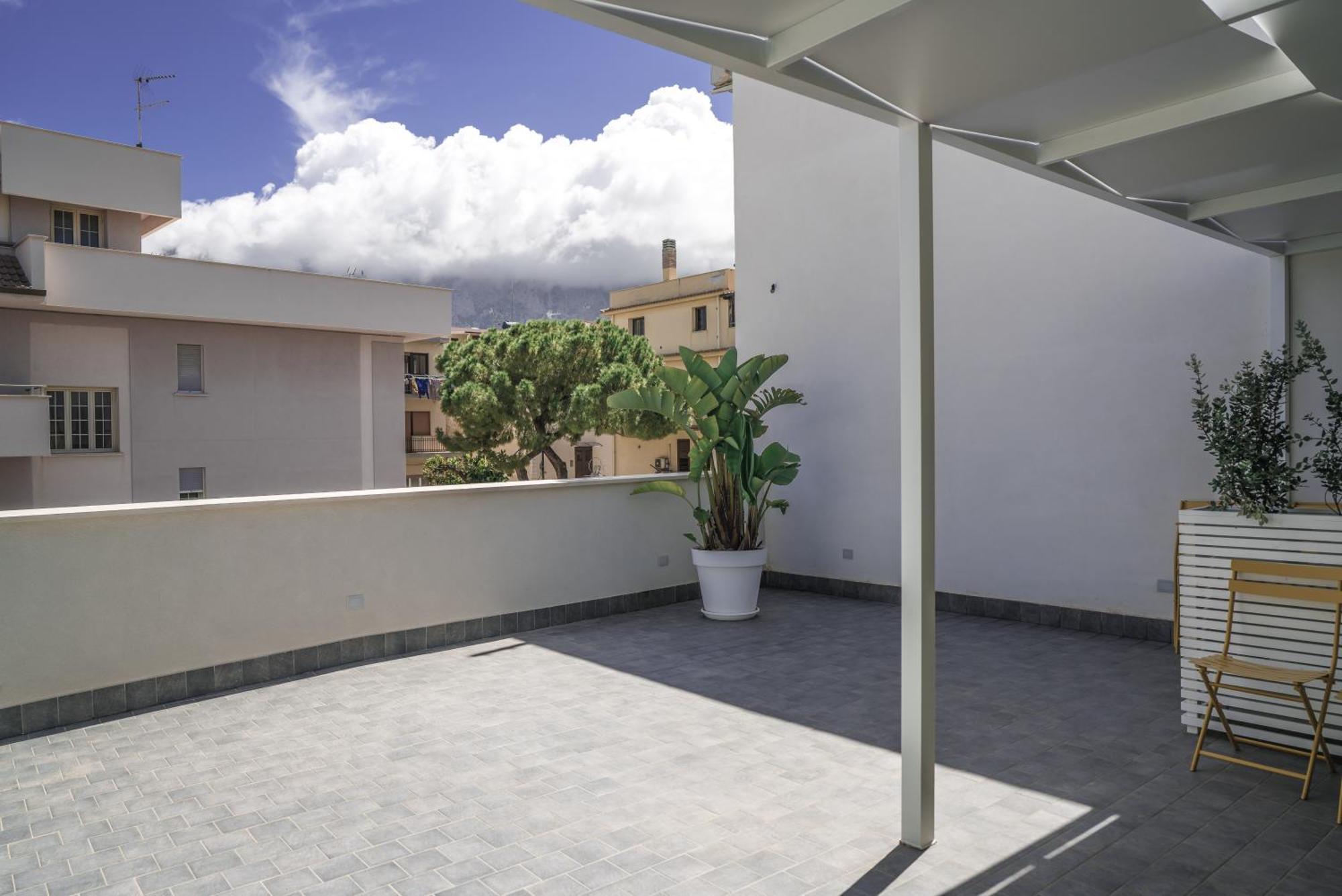 Casa Azzurra Rooms E Apartment Terrasini Exterior foto